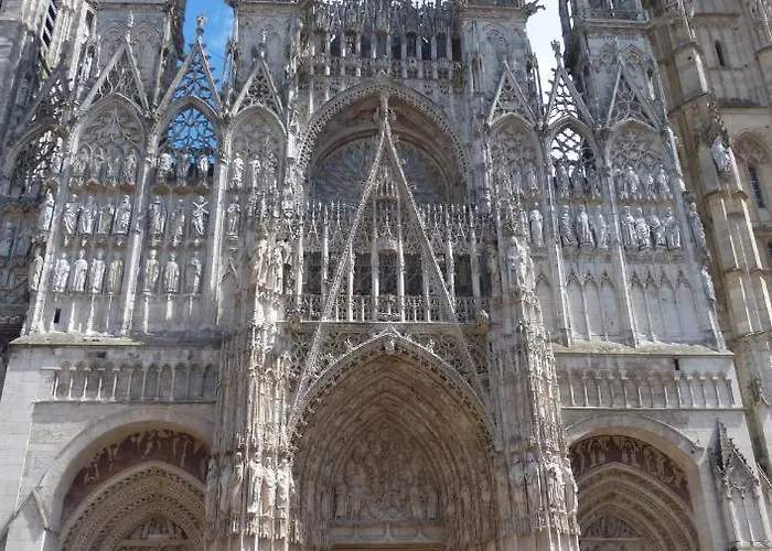 Coeur Rouennais 4p - Centre Historique - Rue Pietonne - Internet -wifi